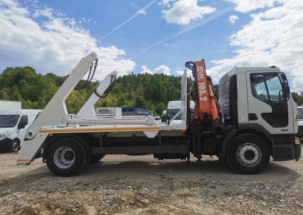 Renault Premium 270DCi + żuraw HDS Atlas 105.2 + Bramowiec MEILLER 12t Kontener - Portaalarmsysteem vrachtwagen, Kraanwagen: afbeelding 3 Renault Premium 270DCi + żuraw HDS Atlas 105.2 + Bramowiec MEILLER 12t Kontener - Portaalarmsysteem vrachtwagen, Kraanwagen: afbeelding 3