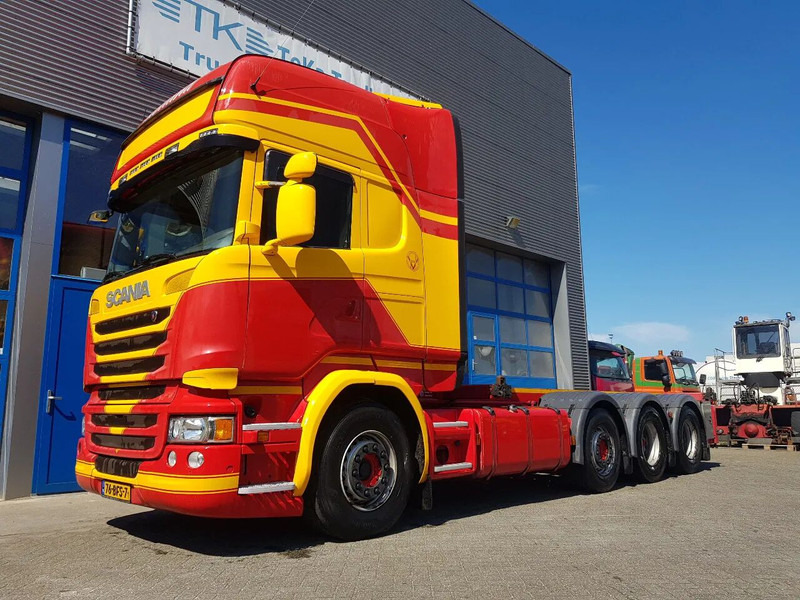 Scania R450 8x2 Topline ADR EX/II, EX/III, FL en AT SCR only - Containertransporter/ Wissellaadbak vrachtwagen: afbeelding 2 Scania R450 8x2 Topline ADR EX/II, EX/III, FL en AT SCR only - Containertransporter/ Wissellaadbak vrachtwagen: afbeelding 2