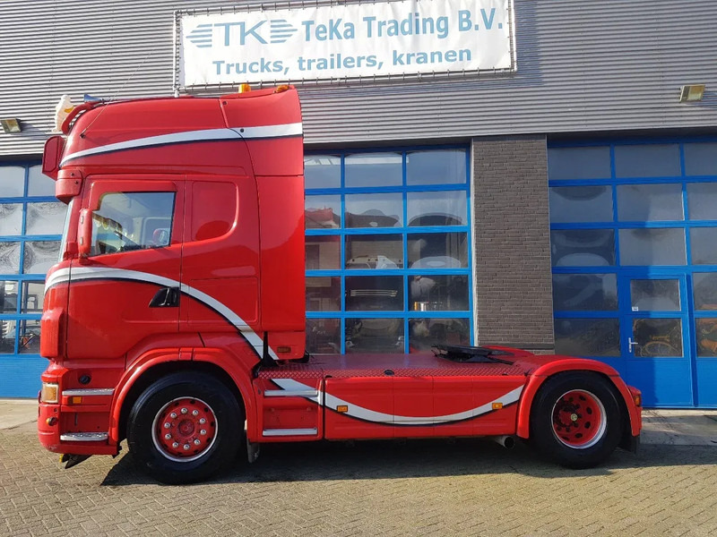 Scania R500 V8 Showtruck Open uitlaat Standairco Retarder - Trekker: afbeelding 3 Scania R500 V8 Showtruck Open uitlaat Standairco Retarder - Trekker: afbeelding 3