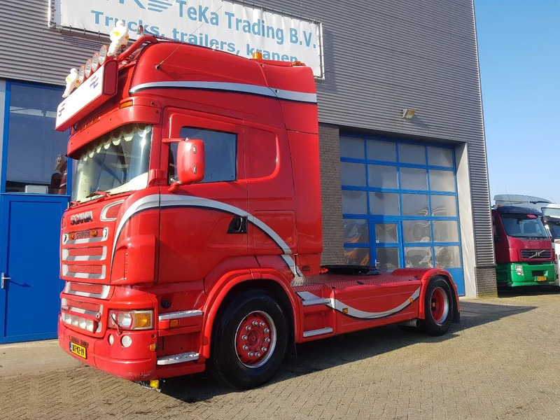 Scania R500 V8 Showtruck Open uitlaat Standairco Retarder - Trekker: afbeelding 2 Scania R500 V8 Showtruck Open uitlaat Standairco Retarder - Trekker: afbeelding 2