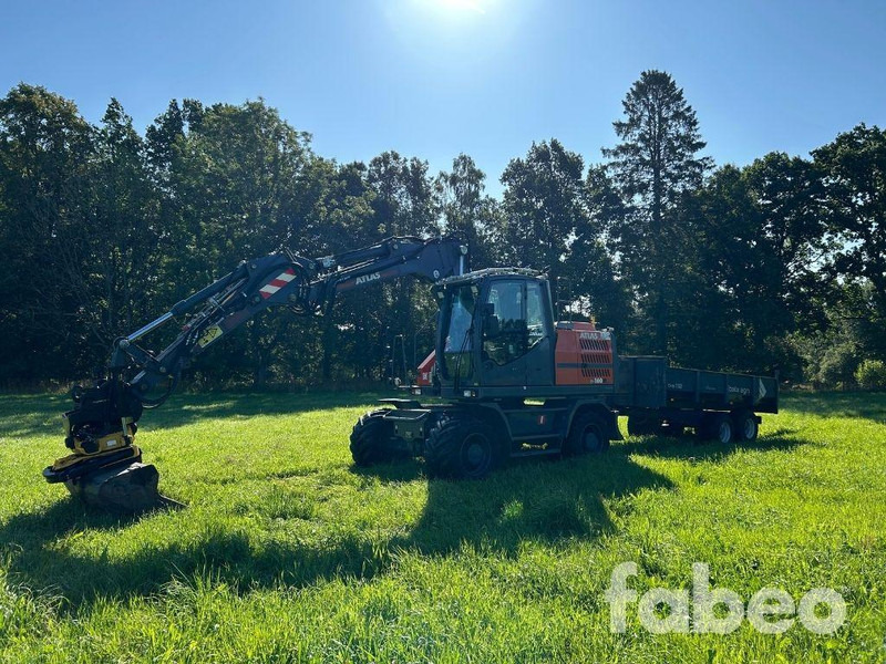 Atlas 160W - Mobiele graafmachine: afbeelding 1 Atlas 160W - Mobiele graafmachine: afbeelding 1