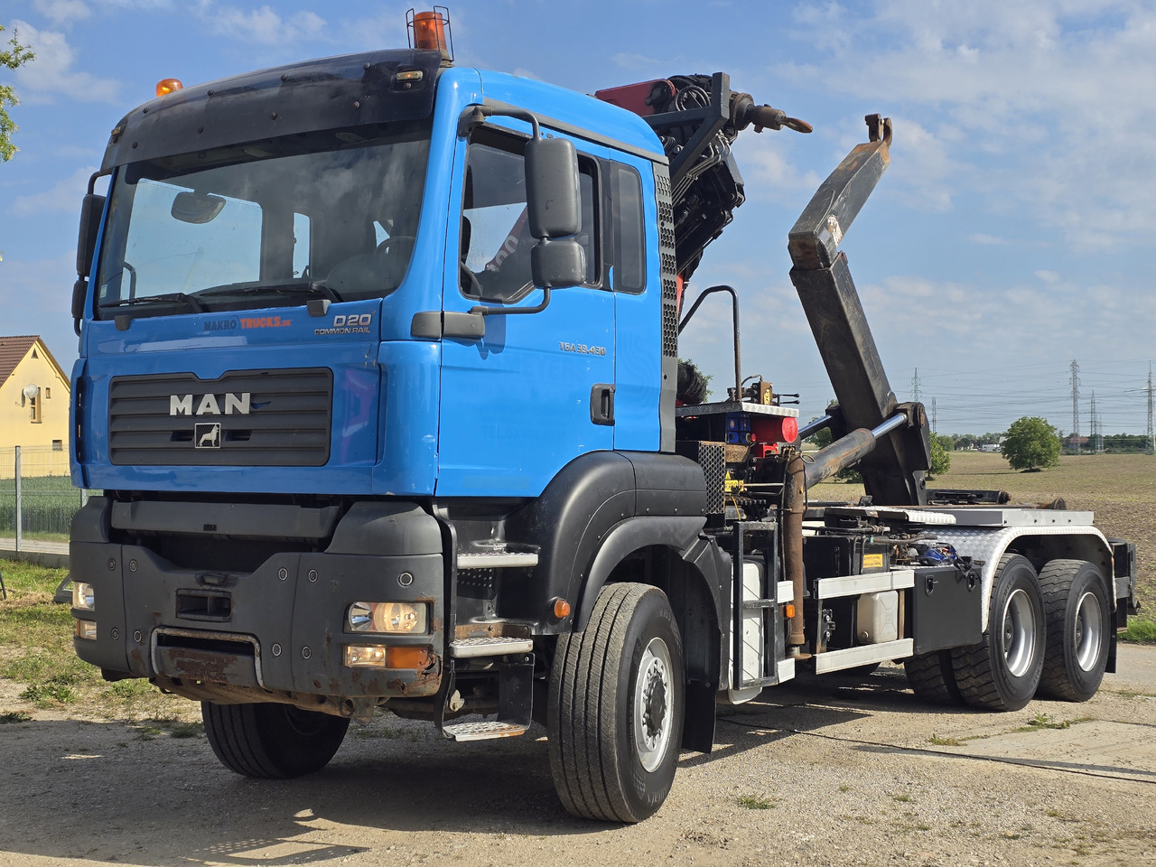 MAN TGA 33.430 6X6 / HMF 1823 K3+REM.CON./ HOOK SYSTEM - Haakarmsysteem vrachtwagen, Kraanwagen: afbeelding 4 MAN TGA 33.430 6X6 / HMF 1823 K3+REM.CON./ HOOK SYSTEM - Haakarmsysteem vrachtwagen, Kraanwagen: afbeelding 4