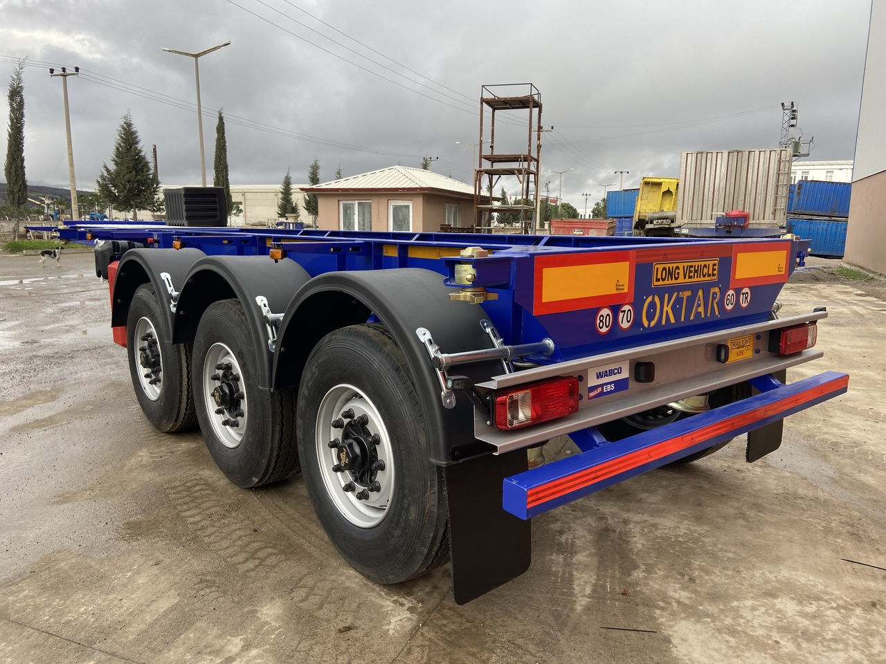 OKTAR ADR CONTAINER TRAILER 20 FEET 2025 - Containertransporter/ Wissellaadbak oplegger: afbeelding 5 OKTAR ADR CONTAINER TRAILER 20 FEET 2025 - Containertransporter/ Wissellaadbak oplegger: afbeelding 5
