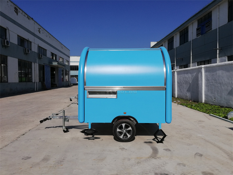 YOWON small fiberglass food vending trailer hot dog cart for Europe - Verkoopwagen: afbeelding 4 YOWON small fiberglass food vending trailer hot dog cart for Europe - Verkoopwagen: afbeelding 4