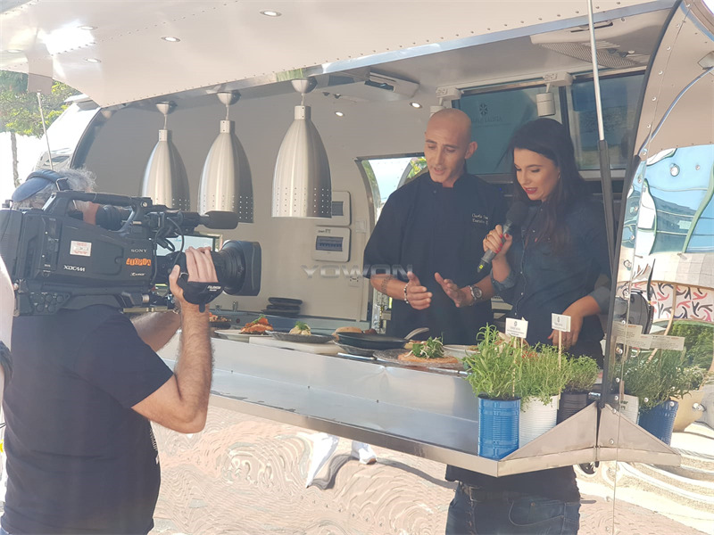 Yowon customized concession food trailer catering cart - Verkoopwagen: afbeelding 3 Yowon customized concession food trailer catering cart - Verkoopwagen: afbeelding 3