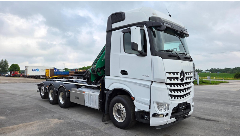 Mercedes-Benz Arocs 3253 8X4*4 Fassi F295 - Haakarmsysteem vrachtwagen, Kraanwagen: afbeelding 4 Mercedes-Benz Arocs 3253 8X4*4 Fassi F295 - Haakarmsysteem vrachtwagen, Kraanwagen: afbeelding 4