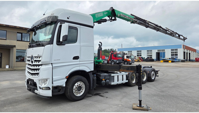 Mercedes-Benz Arocs 3253 8X4*4 Fassi F295 - Haakarmsysteem vrachtwagen, Kraanwagen: afbeelding 1 Mercedes-Benz Arocs 3253 8X4*4 Fassi F295 - Haakarmsysteem vrachtwagen, Kraanwagen: afbeelding 1
