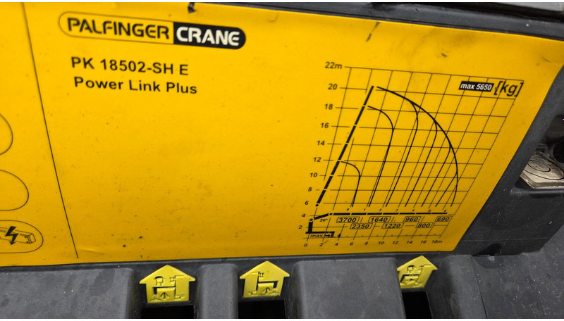 Palfinger PK18502 - Autolaadkraan voor Vrachtwagen: afbeelding 5 Palfinger PK18502 - Autolaadkraan voor Vrachtwagen: afbeelding 5