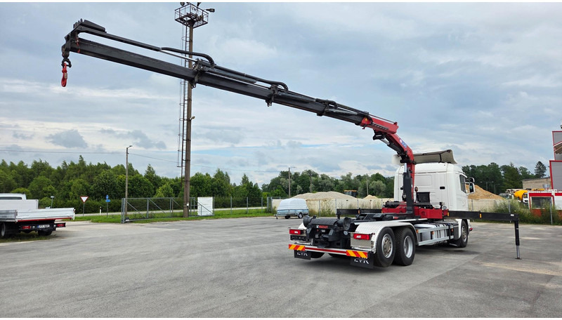 Scania G450 6X2*4 HMF 2120 crane 700 hours - Haakarmsysteem vrachtwagen, Kraanwagen: afbeelding 3 Scania G450 6X2*4 HMF 2120 crane 700 hours - Haakarmsysteem vrachtwagen, Kraanwagen: afbeelding 3