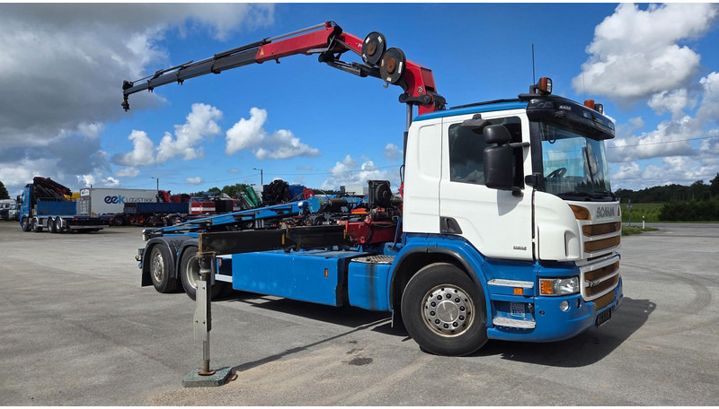 Scania P360 6X2*4 HMF 1720K4 EURO6 - Kabelsysteem truck, Kraanwagen: afbeelding 2 Scania P360 6X2*4 HMF 1720K4 EURO6 - Kabelsysteem truck, Kraanwagen: afbeelding 2