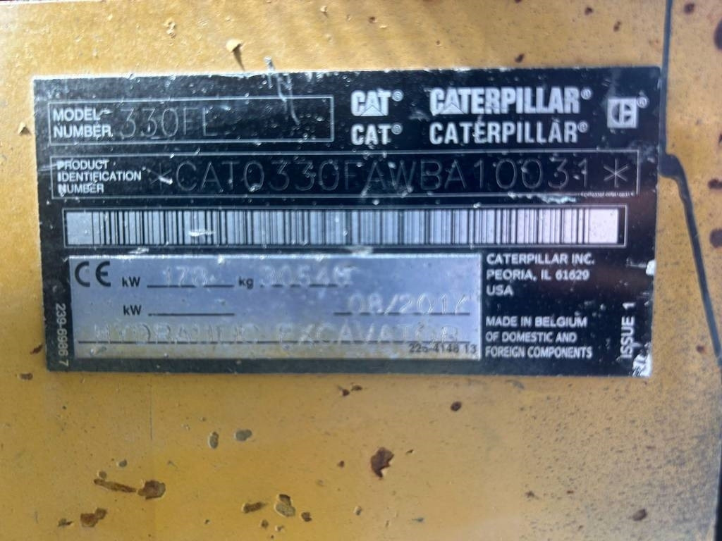 CAT 330 FL (Under Preparation) - Rupsgraafmachine: afbeelding 3 CAT 330 FL (Under Preparation) - Rupsgraafmachine: afbeelding 3