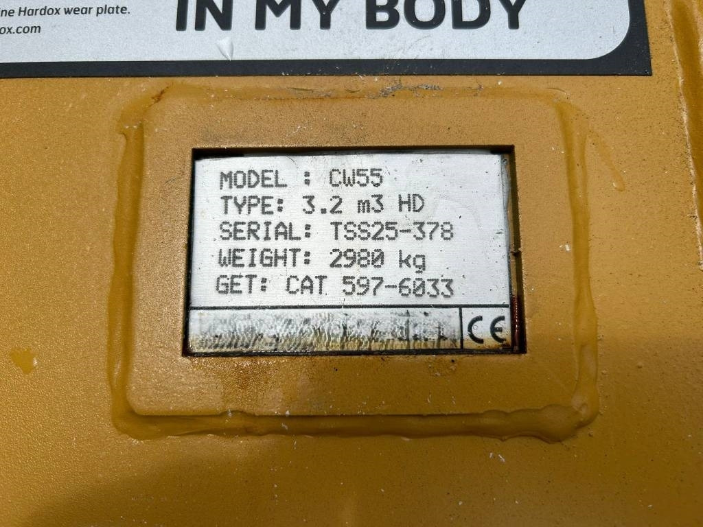 CW 55 Rock Bucket - Bak voor Bouwmachine: afbeelding 5 CW 55 Rock Bucket - Bak voor Bouwmachine: afbeelding 5