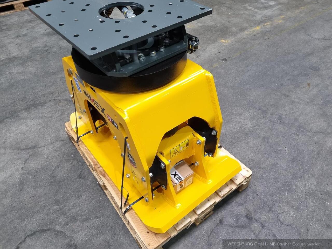 Simex Anbauverdichter PV700 inkl. Drehwerk Anbauklasse 12 - 25 t - Aanbouwdeel, Trilplaat voor Graafmachine: afbeelding 2 Simex Anbauverdichter PV700 inkl. Drehwerk Anbauklasse 12 - 25 t - Aanbouwdeel, Trilplaat voor Graafmachine: afbeelding 2