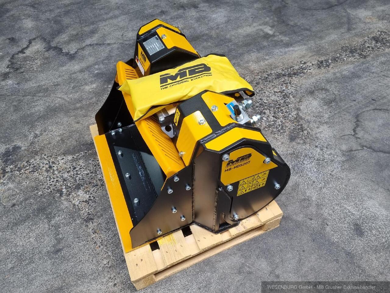 MB Crusher Schaufelseparator Separator MB-HDS 207 / 1,3 - 2,8 t - Puinbak voor Bouwmachine: afbeelding 3 MB Crusher Schaufelseparator Separator MB-HDS 207 / 1,3 - 2,8 t - Puinbak voor Bouwmachine: afbeelding 3