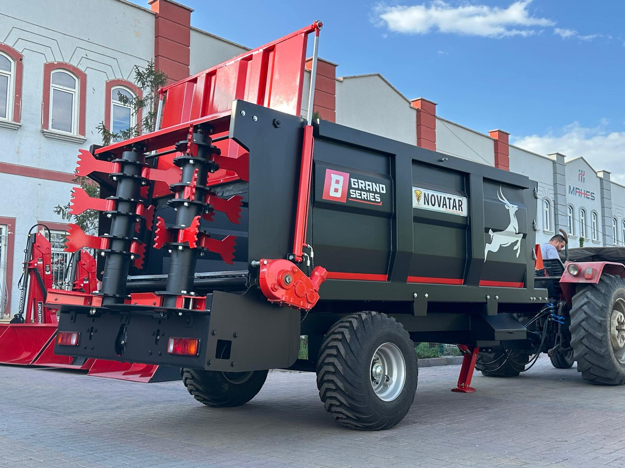 Novatar Manure Spreader 6 m3 - Mestverspreider: afbeelding 3 Novatar Manure Spreader 6 m3 - Mestverspreider: afbeelding 3