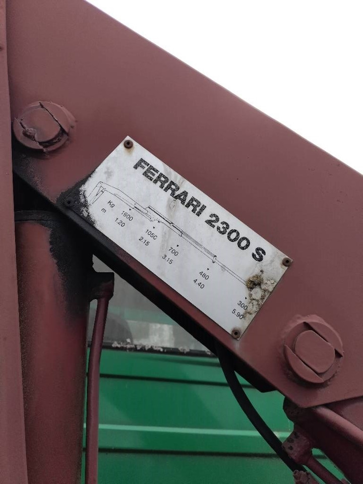Ferrari 2300 nosturi - Autolaadkraan voor Vrachtwagen: afbeelding 2 Ferrari 2300 nosturi - Autolaadkraan voor Vrachtwagen: afbeelding 2