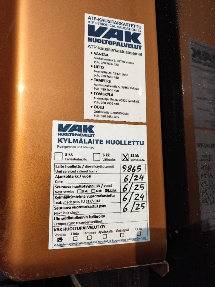 Närko FNA norjan teli,thermoking +takapatteri - Koelwagen oplegger: afbeelding 5 Närko FNA norjan teli,thermoking +takapatteri - Koelwagen oplegger: afbeelding 5
