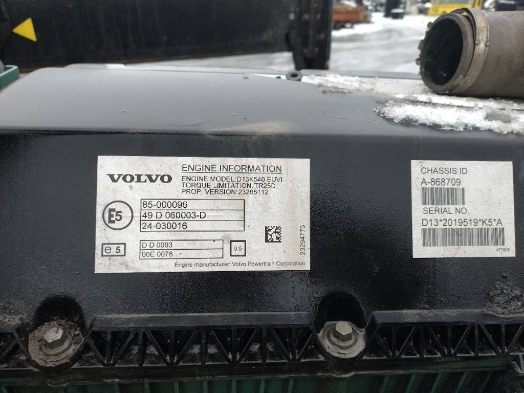 Volvo D13K 540 moottori, 390000km - Motor voor Vrachtwagen: afbeelding 3 Volvo D13K 540 moottori, 390000km - Motor voor Vrachtwagen: afbeelding 3