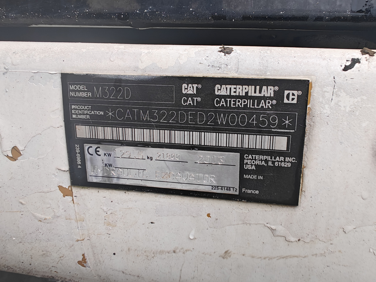 CATERPILLAR M322D - Rupsgraafmachine: afbeelding 2 CATERPILLAR M322D - Rupsgraafmachine: afbeelding 2