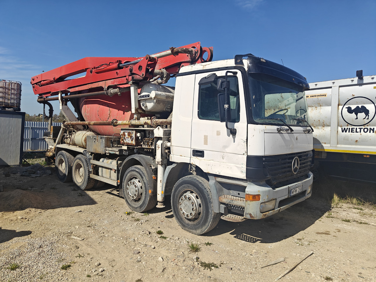 Mercedes Benz Actros - Betonmolen: afbeelding 1 Mercedes Benz Actros - Betonmolen: afbeelding 1