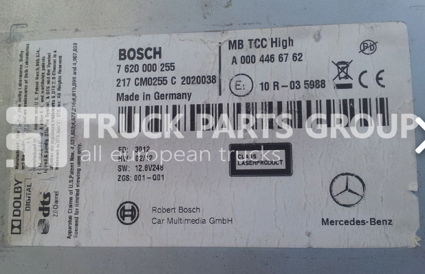 MERCEDES-BENZ Actros MP4 EURO6 car multimedia, ECTS. Radio TCC MID navigation autoradio - Navigatiesysteem voor Vrachtwagen: afbeelding 2 MERCEDES-BENZ Actros MP4 EURO6 car multimedia, ECTS. Radio TCC MID navigation autoradio - Navigatiesysteem voor Vrachtwagen: afbeelding 2
