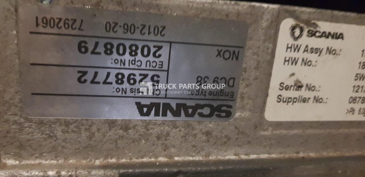 ECU voor Vrachtwagen SCANIA T, P, G, R, L, S, G series ECU, EMS engine control unit XPI, 9 liters: afbeelding 9