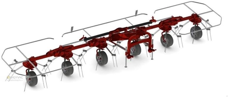 Heuwender 750cm 7,5m 6 Kreisel Kreiselwender Kreiselheuwender Heuer Neu - Hooischudder: afbeelding 2 Heuwender 750cm 7,5m 6 Kreisel Kreiselwender Kreiselheuwender Heuer Neu - Hooischudder: afbeelding 2