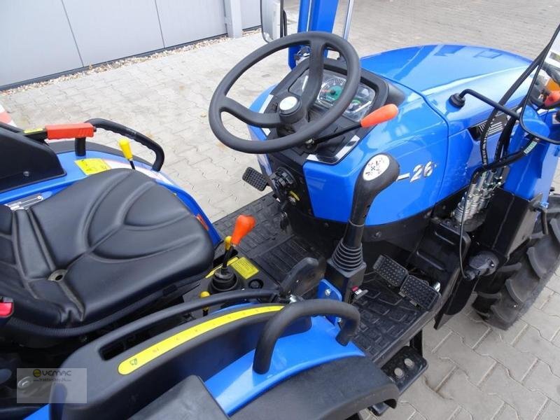 Nieuw Mini tractor Solis Solis 26 26PS Traktor Schlepper Allrad Frontlader NEU: afbeelding 8