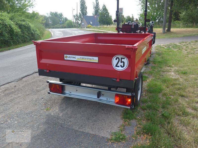 Nieuw Landbouwkipper Vemac Kippanhänger Kipper Anhänger Heckkipper 1.500kg 1,5ton NEU: afbeelding 15
