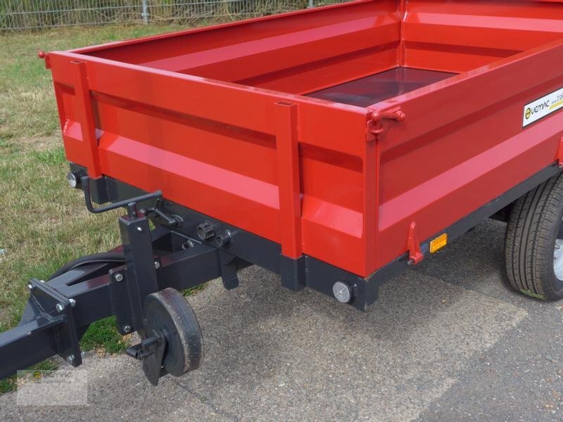 Nieuw Landbouwkipper Vemac Kippanhänger Kipper Anhänger Heckkipper 1.500kg 1,5ton NEU: afbeelding 13