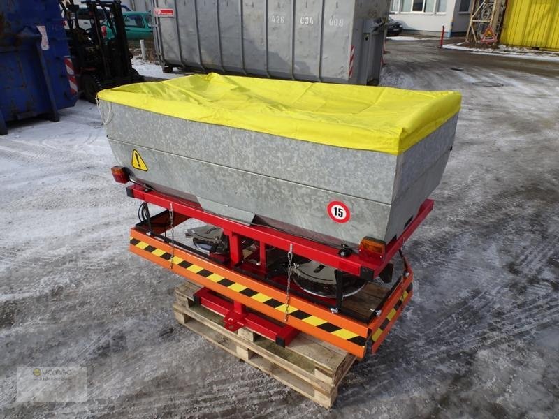 Vemac Zweischeibenstreuer 2 Scheiben Streuer Salzstreuer 1000L - Zout/ Zandstrooier: afbeelding 1 Vemac Zweischeibenstreuer 2 Scheiben Streuer Salzstreuer 1000L - Zout/ Zandstrooier: afbeelding 1