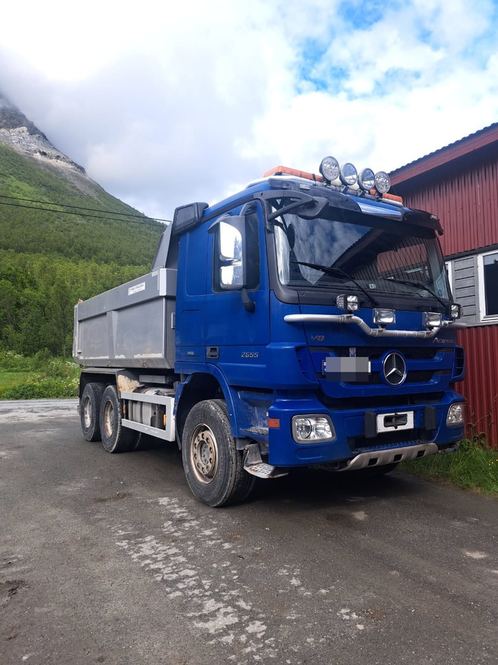 Mercedes-Benz ACTROS 2655 Full Steel - Kipper vrachtwagen: afbeelding 1 Mercedes-Benz ACTROS 2655 Full Steel - Kipper vrachtwagen: afbeelding 1
