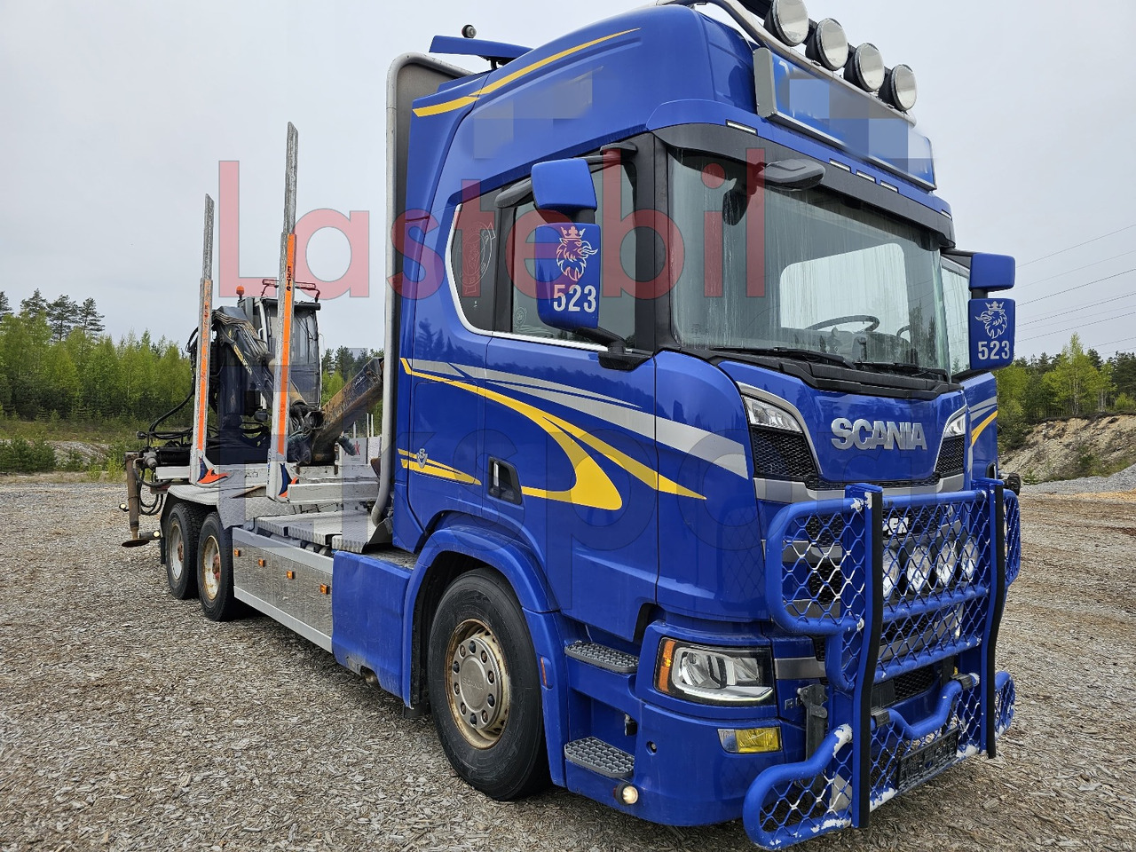 Scania R650 - Houttransport, Kraanwagen: afbeelding 2 Scania R650 - Houttransport, Kraanwagen: afbeelding 2