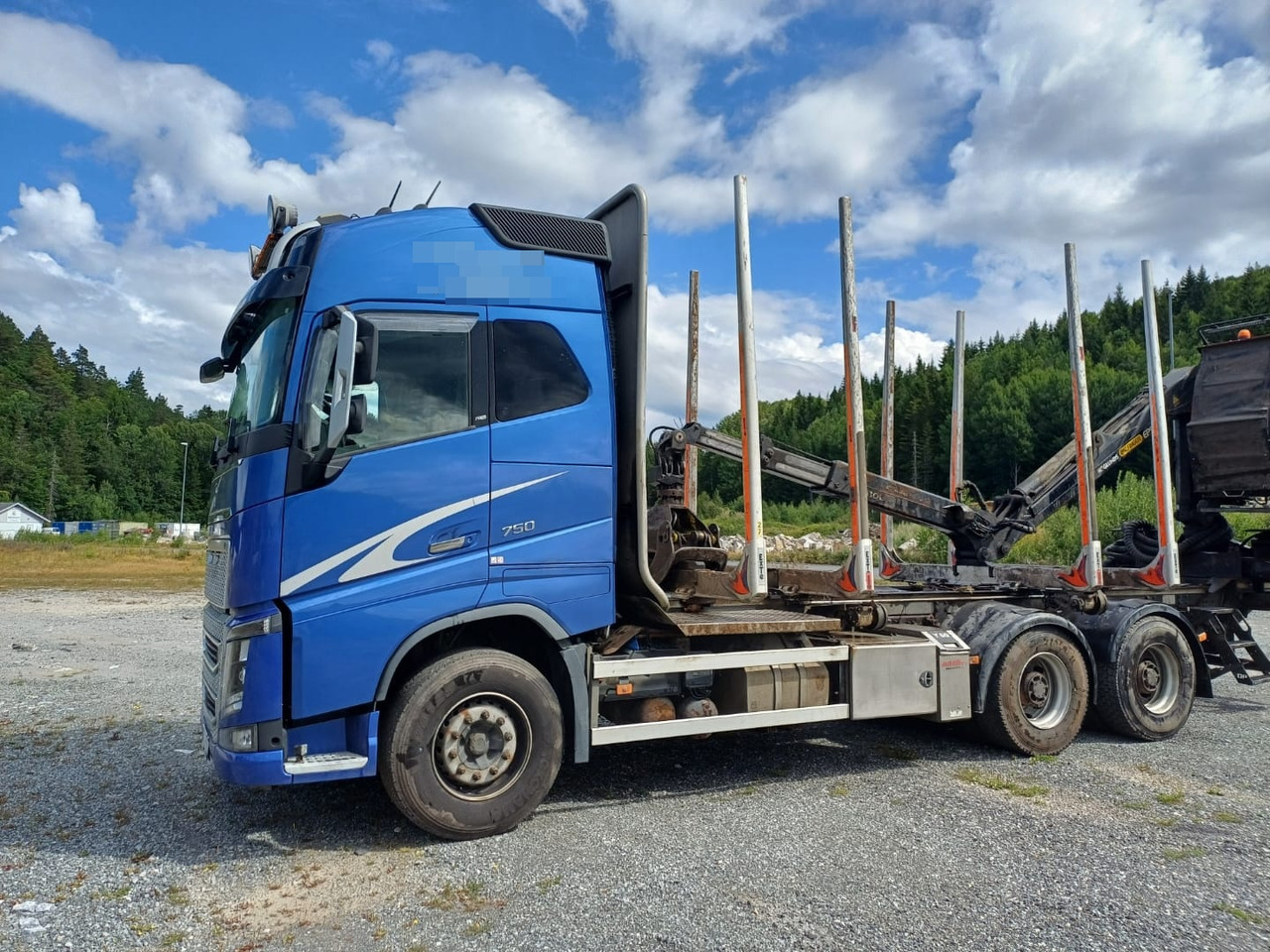 Volvo FH16 750 - Houttransport, Kraanwagen: afbeelding 1 Volvo FH16 750 - Houttransport, Kraanwagen: afbeelding 1