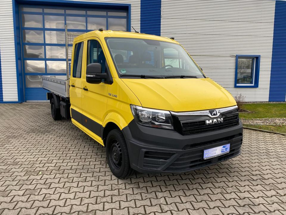 MAN TGE 3.140 Doka Pritsche Lang *STANDHZG* AHK*HECKANTRIEB*1.HAND*INKL.19% MWST*SOFORT!* - Bestelwagen open laadbak, Bestelwagen met dubbele cabine: afbeelding 2 MAN TGE 3.140 Doka Pritsche Lang *STANDHZG* AHK*HECKANTRIEB*1.HAND*INKL.19% MWST*SOFORT!* - Bestelwagen open laadbak, Bestelwagen met dubbele cabine: afbeelding 2