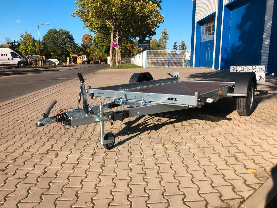 Martz Anhänger / Tieflader 1163Kg Nutzlast mit Knickdeichsel zum Kippen 3250x1850mm *INKL.19% MWST* - Motor aanhanger: afbeelding 5 Martz Anhänger / Tieflader 1163Kg Nutzlast mit Knickdeichsel zum Kippen 3250x1850mm *INKL.19% MWST* - Motor aanhanger: afbeelding 5