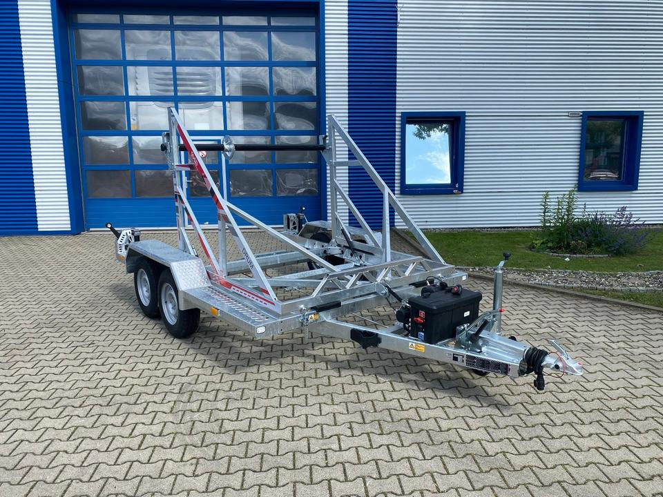 TA-NO Kabeltrommel-Anhänger 3000KG E-Winde *INKL.19% MWST*2306KG NUTZLAST*SOFORT VERFÜGBAR!* - Haspelwagen: afbeelding 2 TA-NO Kabeltrommel-Anhänger 3000KG E-Winde *INKL.19% MWST*2306KG NUTZLAST*SOFORT VERFÜGBAR!* - Haspelwagen: afbeelding 2