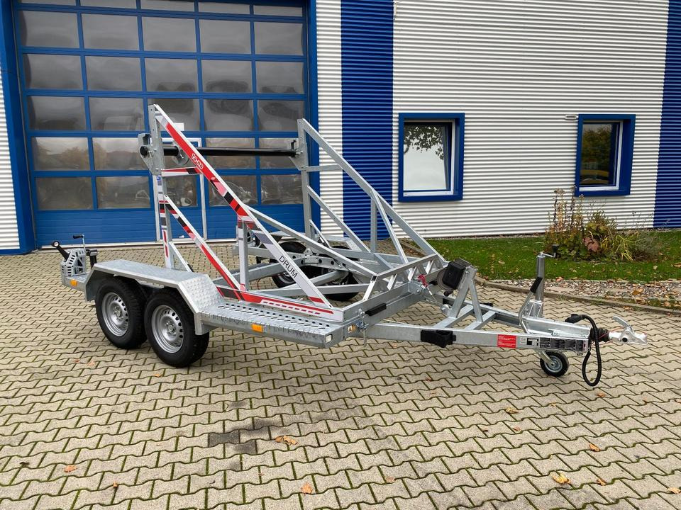 TA-NO Kabeltrommel-Anhänger 3000KG *INKL.19% MWST*2323KG NUTZLAST*SOFORT VERFÜGBAR!* - Haspelwagen: afbeelding 2 TA-NO Kabeltrommel-Anhänger 3000KG *INKL.19% MWST*2323KG NUTZLAST*SOFORT VERFÜGBAR!* - Haspelwagen: afbeelding 2