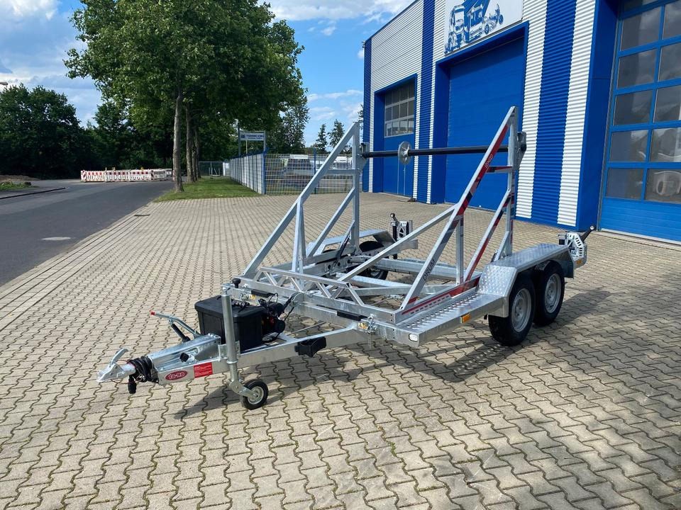 TA-NO Kabeltrommel-Anhänger 3500KG E-Winde * INKL.19% MWST* Kabelanhänger Sofort Verfügbar! - Haspelwagen: afbeelding 2 TA-NO Kabeltrommel-Anhänger 3500KG E-Winde * INKL.19% MWST* Kabelanhänger Sofort Verfügbar! - Haspelwagen: afbeelding 2