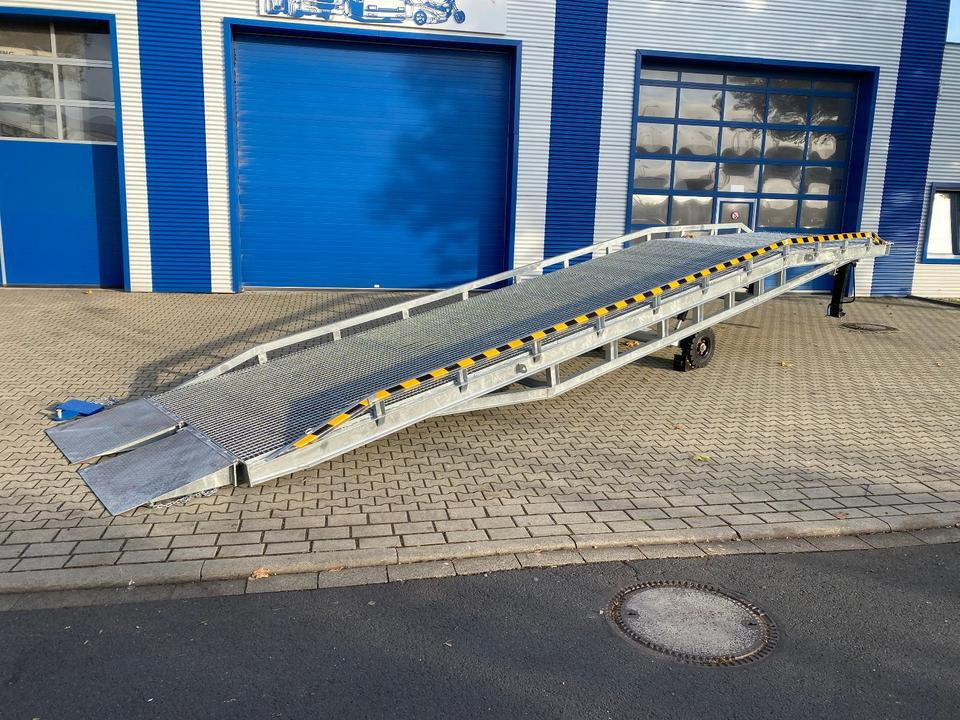 Verladerampe 8t Verzinkt Containerrampe LKW Rampe NEU inkl. Gratis Lieferung *INKL.19% MWST*SOFORT!* - Laadbrug: afbeelding 2 Verladerampe 8t Verzinkt Containerrampe LKW Rampe NEU inkl. Gratis Lieferung *INKL.19% MWST*SOFORT!* - Laadbrug: afbeelding 2