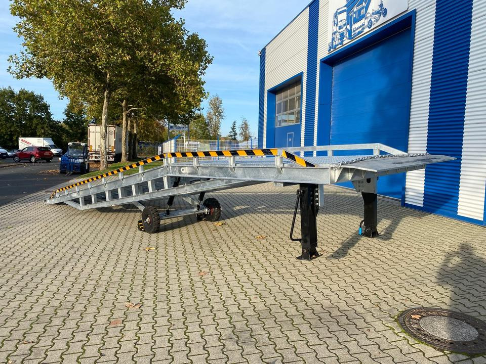 Verladerampe 8t Verzinkt Containerrampe LKW Rampe NEU inkl. Gratis Lieferung *INKL.19% MWST*SOFORT!* - Laadbrug: afbeelding 4 Verladerampe 8t Verzinkt Containerrampe LKW Rampe NEU inkl. Gratis Lieferung *INKL.19% MWST*SOFORT!* - Laadbrug: afbeelding 4