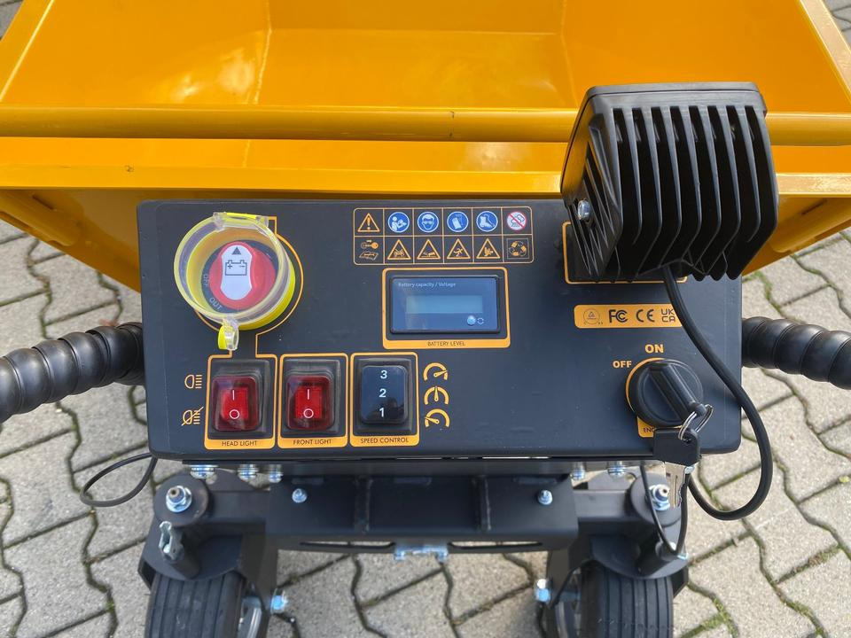 Vermietung / Elektroschubkarre / Nutzlast bis zu 500KG / 1 Monat - Minidumper: afbeelding 4 Vermietung / Elektroschubkarre / Nutzlast bis zu 500KG / 1 Monat - Minidumper: afbeelding 4