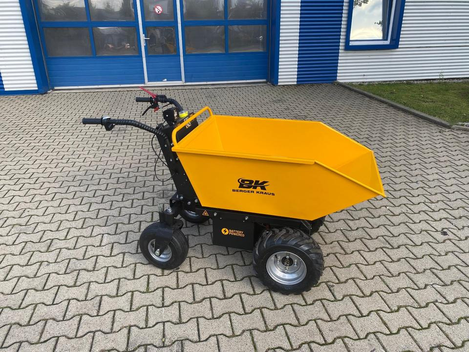 Vermietung / Elektroschubkarre / Nutzlast bis zu 500KG / 2 Wochen - Minidumper: afbeelding 1 Vermietung / Elektroschubkarre / Nutzlast bis zu 500KG / 2 Wochen - Minidumper: afbeelding 1