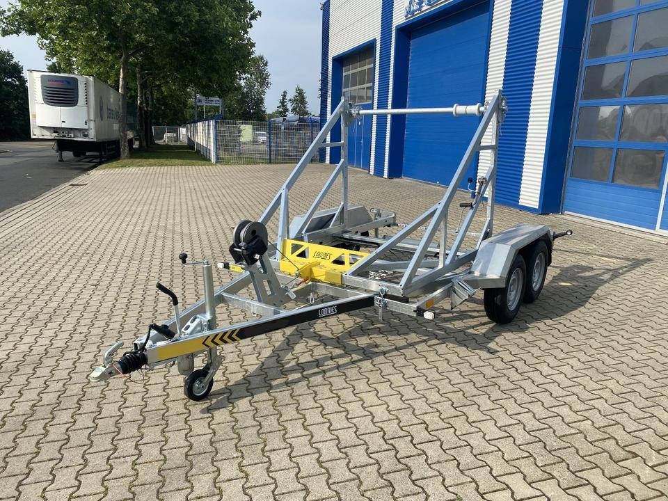 Vermietung / Kabelanhänger 2700KG / Nutzlast 2094KG / Kabeltrommel-Anhänger / Glasfaser/ 3 Tage - Haspelwagen: afbeelding 3 Vermietung / Kabelanhänger 2700KG / Nutzlast 2094KG / Kabeltrommel-Anhänger / Glasfaser/ 3 Tage - Haspelwagen: afbeelding 3