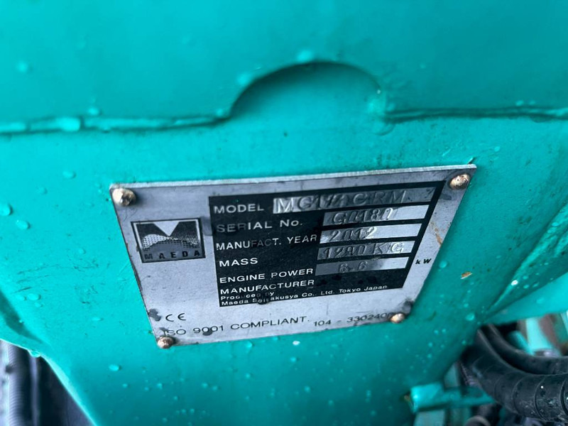 Maeda MC 174 CRM - Minikraan: afbeelding 4 Maeda MC 174 CRM - Minikraan: afbeelding 4