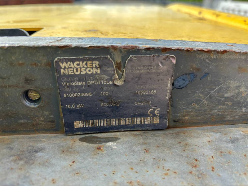 WACKER NEUSON DPU110 Lem 970 - Trilplaat: afbeelding 5 WACKER NEUSON DPU110 Lem 970 - Trilplaat: afbeelding 5