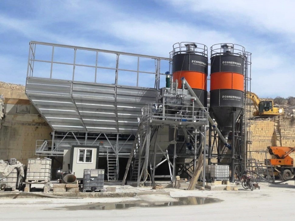 Constmach 100 m³/h Trockenbeton Mischanlage - Betoncentrale: afbeelding 3 Constmach 100 m³/h Trockenbeton Mischanlage - Betoncentrale: afbeelding 3