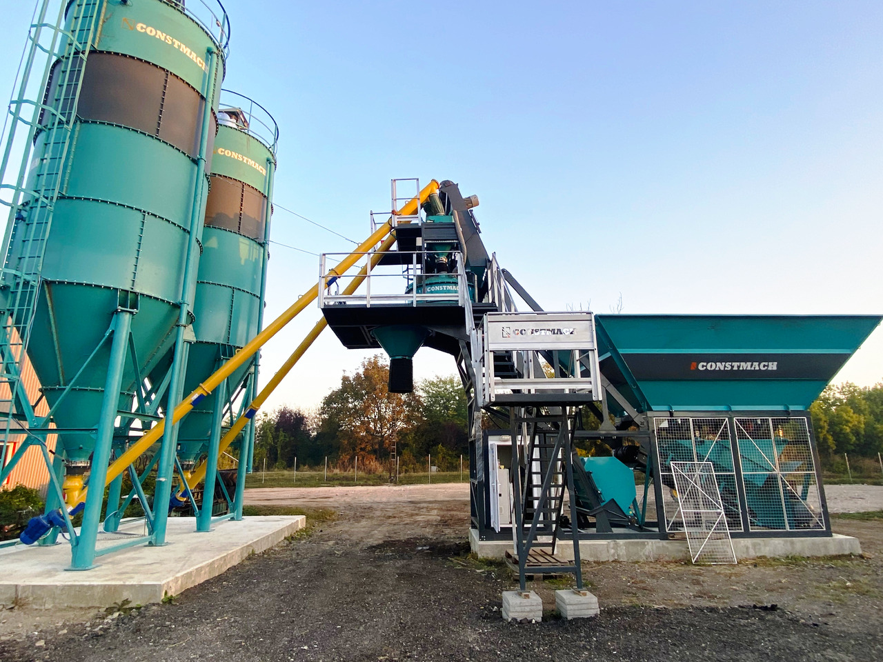 Constmach 30 m³/h Compact Concrete Batching Plant - Betoncentrale: afbeelding 1 Constmach 30 m³/h Compact Concrete Batching Plant - Betoncentrale: afbeelding 1