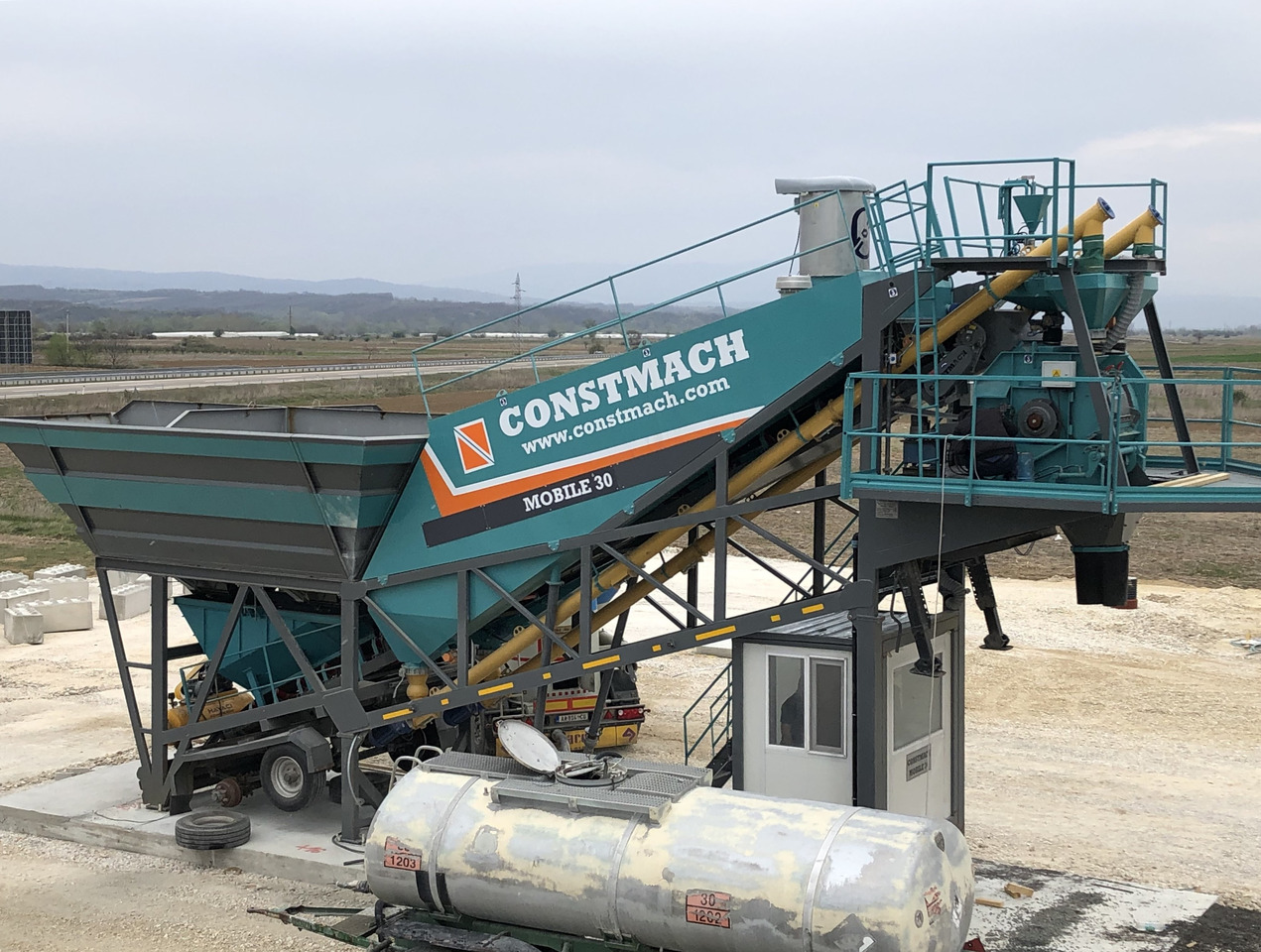 Constmach 30 m³/h Mobile Concrete Batching Plant - Betoncentrale: afbeelding 4 Constmach 30 m³/h Mobile Concrete Batching Plant - Betoncentrale: afbeelding 4