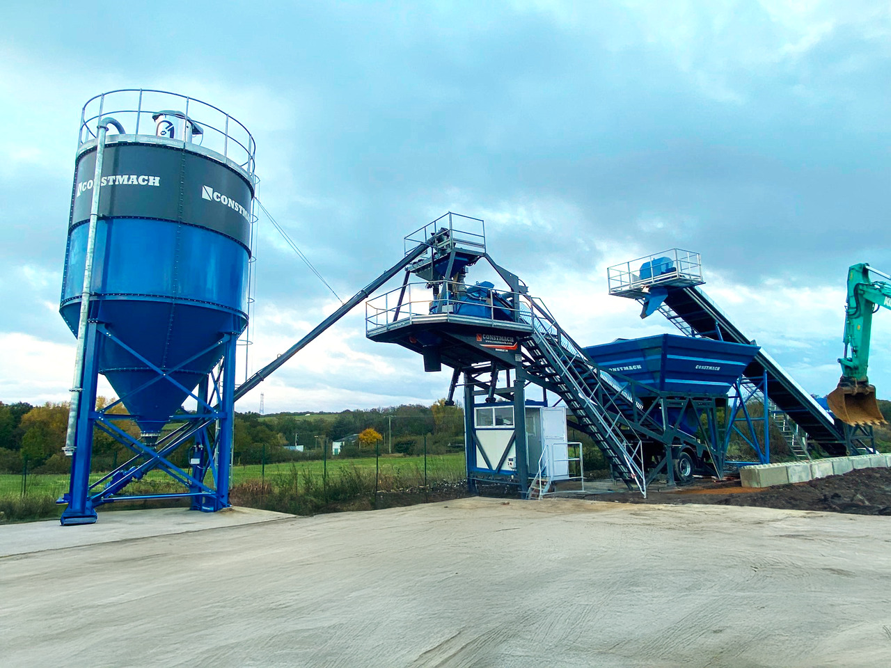 Constmach 30 m³/h Mobile Concrete Batching Plant - Betoncentrale: afbeelding 1 Constmach 30 m³/h Mobile Concrete Batching Plant - Betoncentrale: afbeelding 1